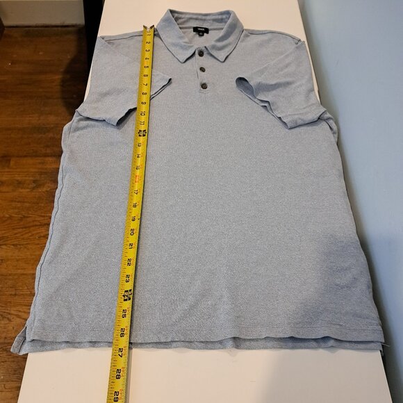 Vince Men's Medium 3-Button Short Sleeve Polo Style #M3329-9218 - Picture 12 of 13